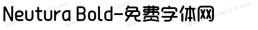 Neutura Bold字体转换
